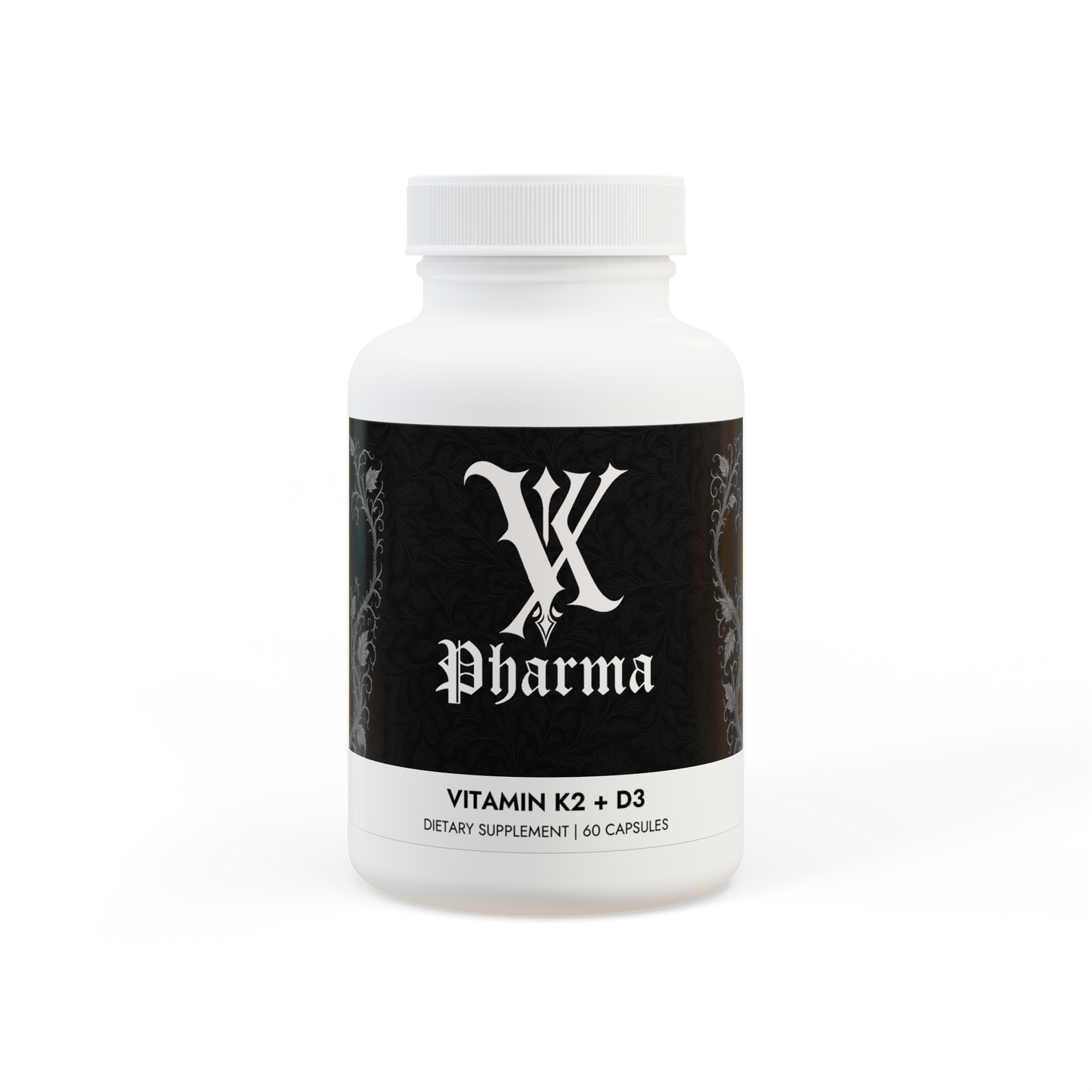 Vitamin K2 + D3 Supplement (60 Capsules)