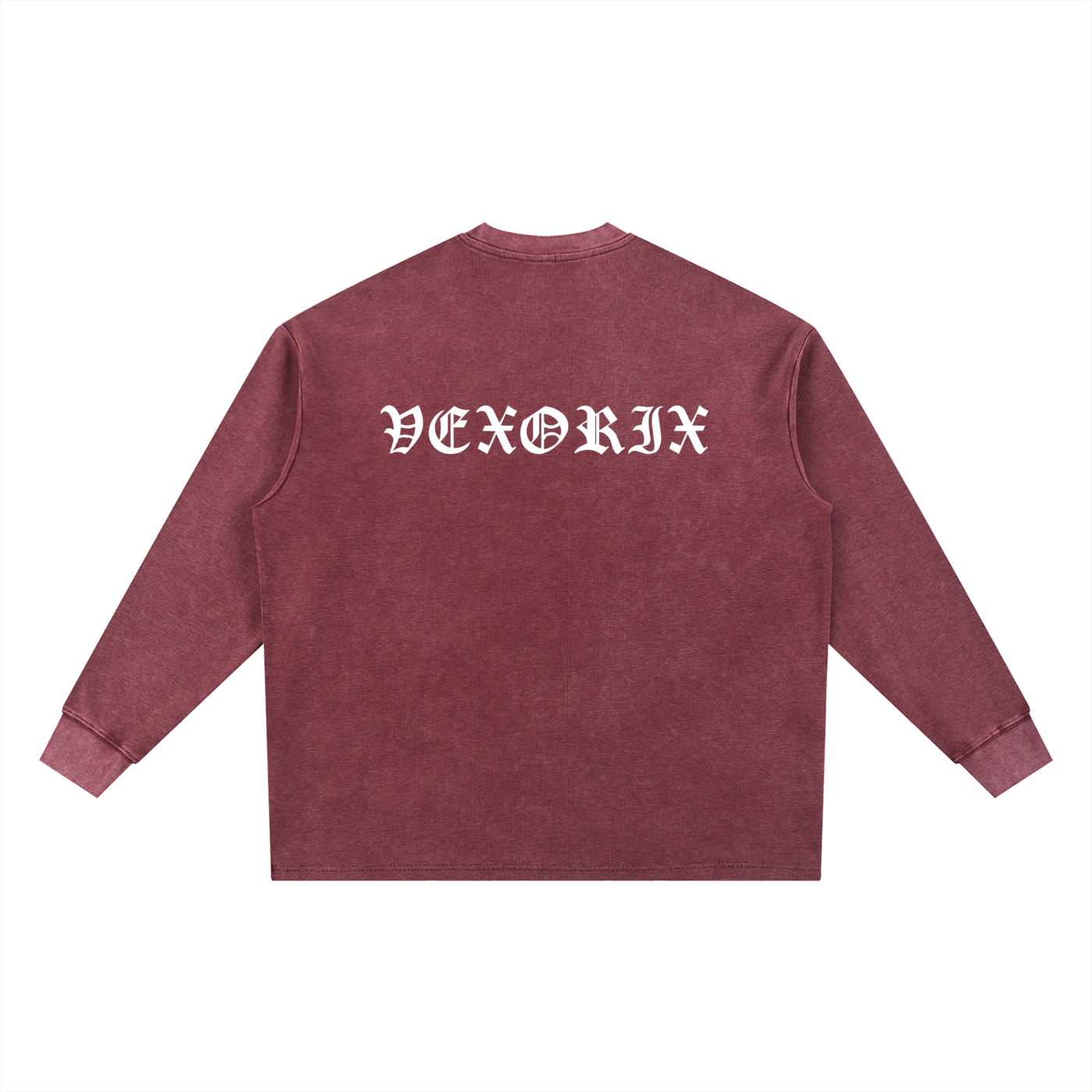 Mineral Wash Waffle Oversized T-Shirt