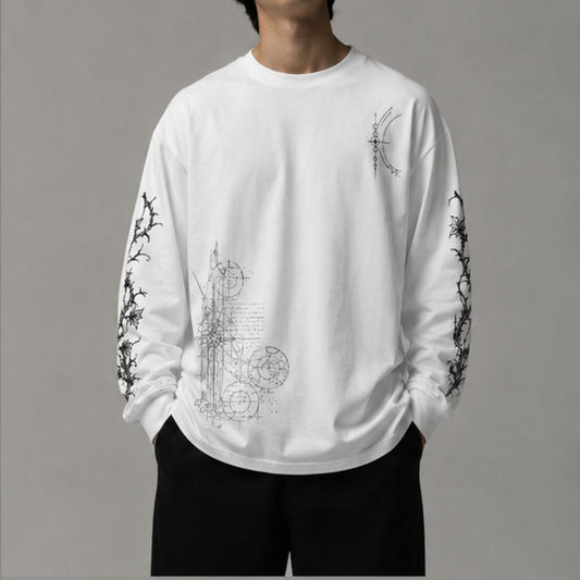 Oversized Unisex Long Sleeve T-Shirt