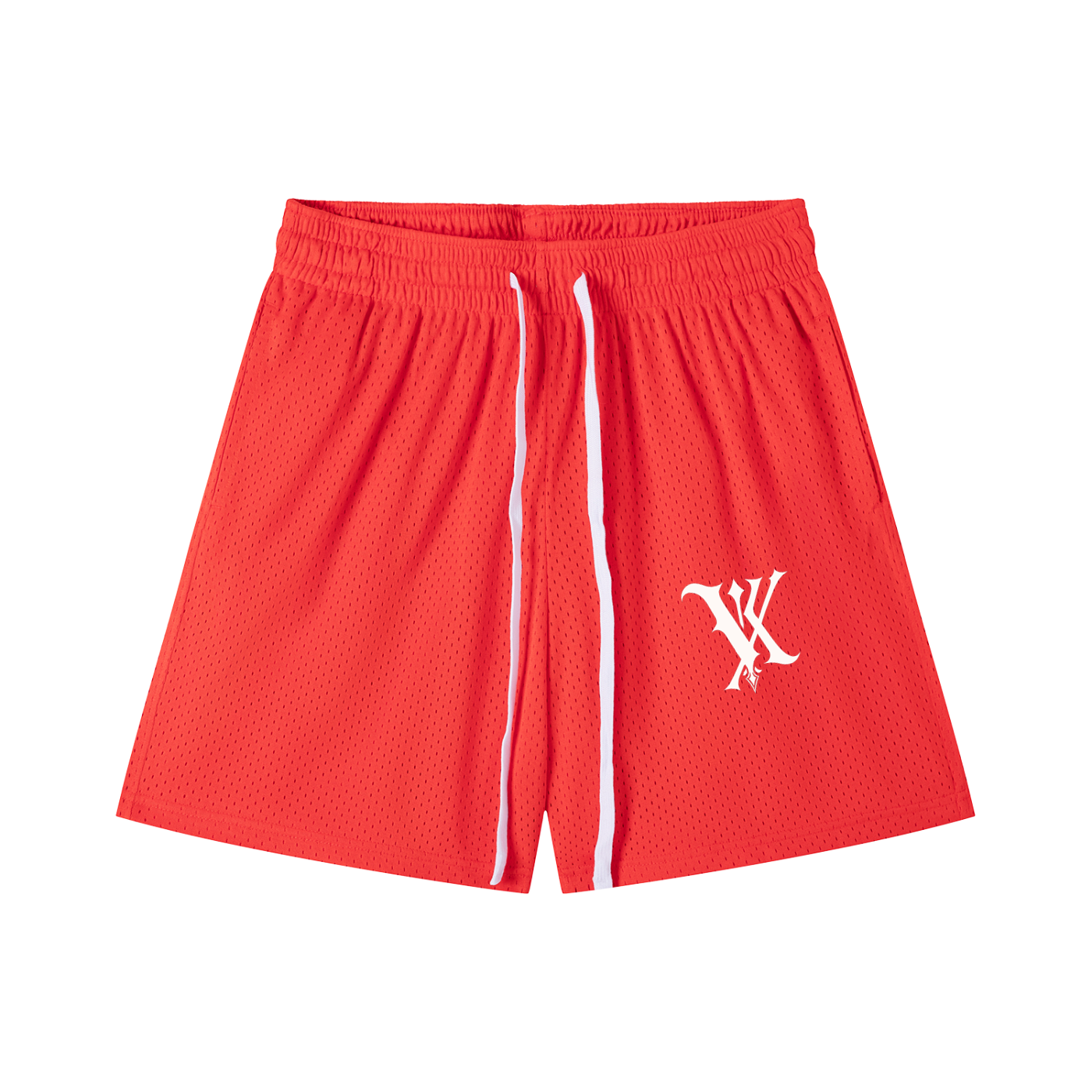 Mesh Drawstring Shorts