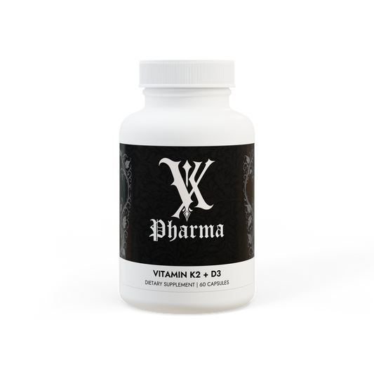 Vitamin K2 + D3 Supplement (60 Capsules)