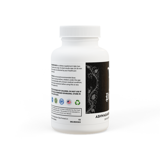 Ashwagandha and Black Pepper Supplement (60 capsules)