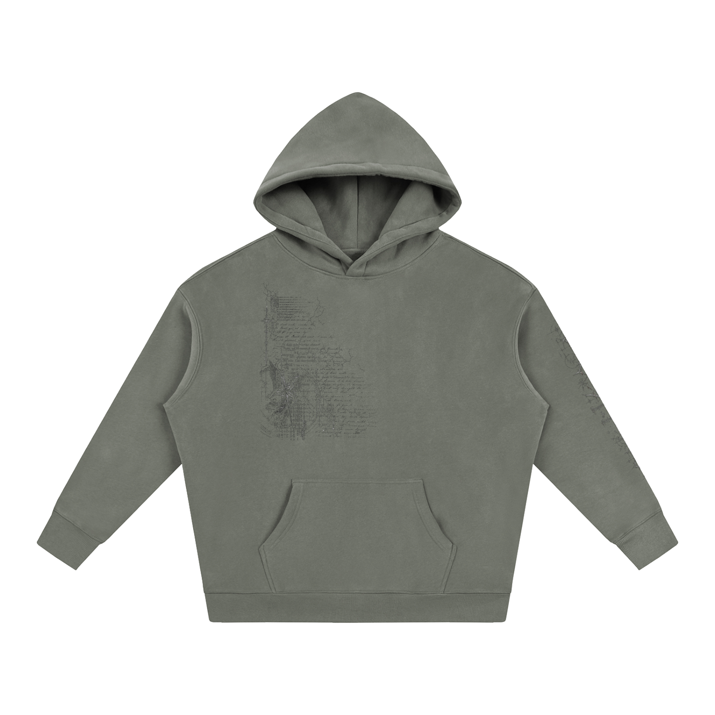 Oversize Fleeced Hoodie