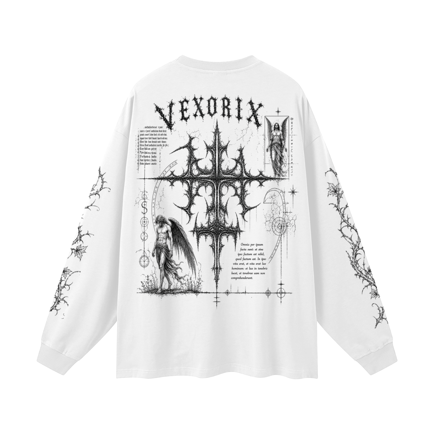 Oversized Unisex Long Sleeve T-Shirt