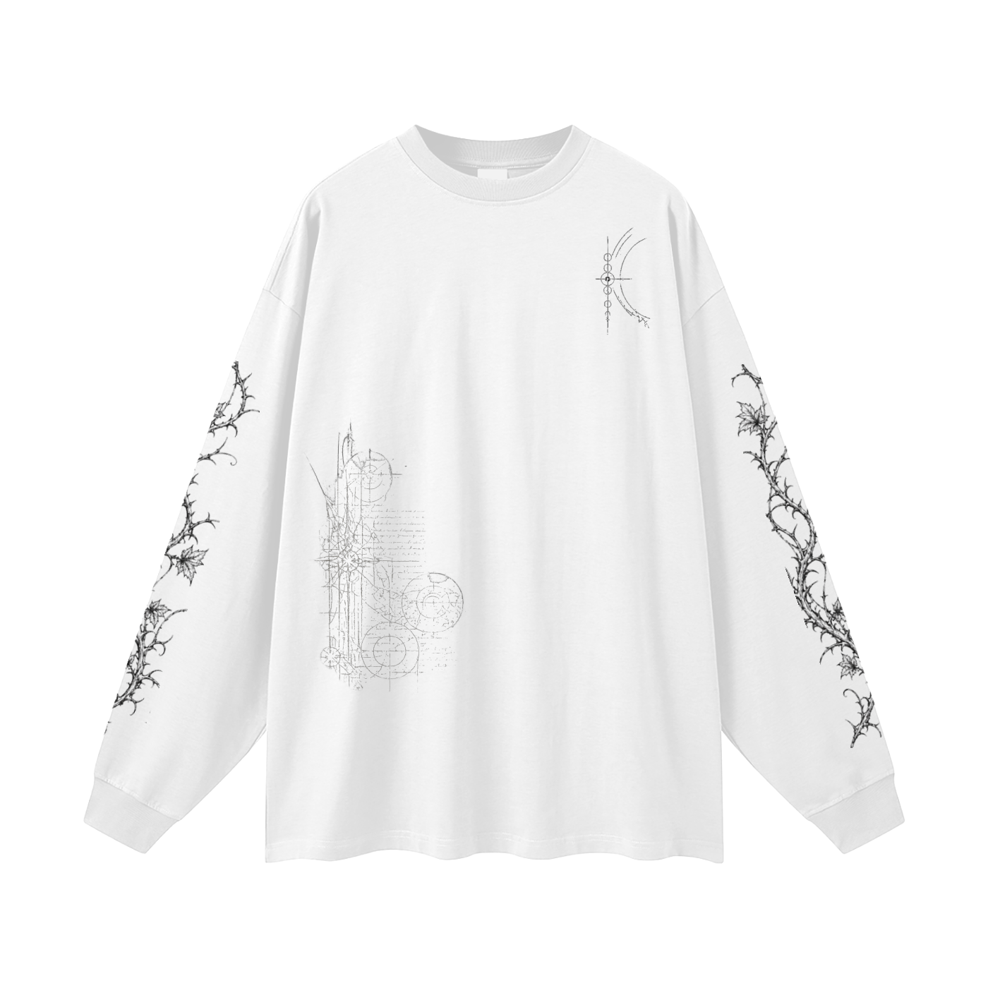 Oversized Unisex Long Sleeve T-Shirt
