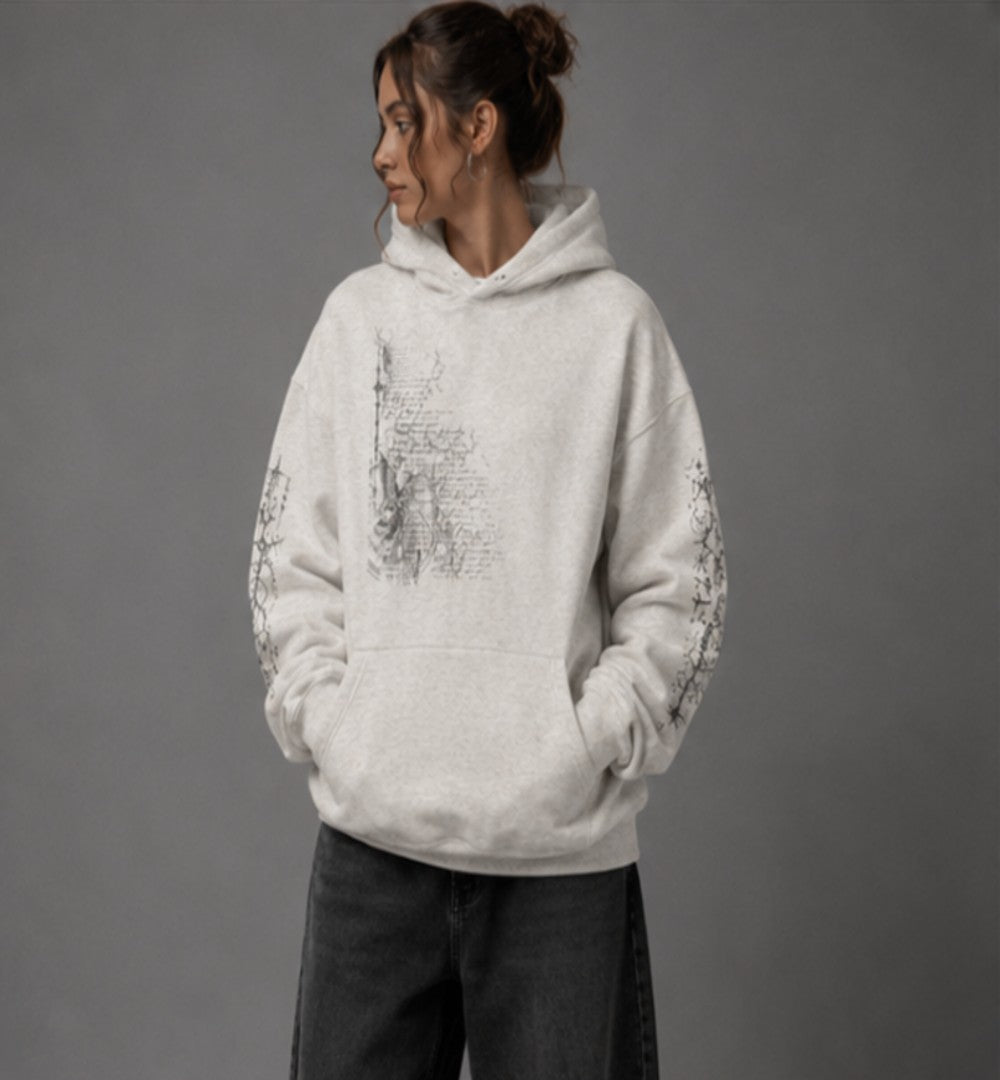 Oversize Fleeced Hoodie