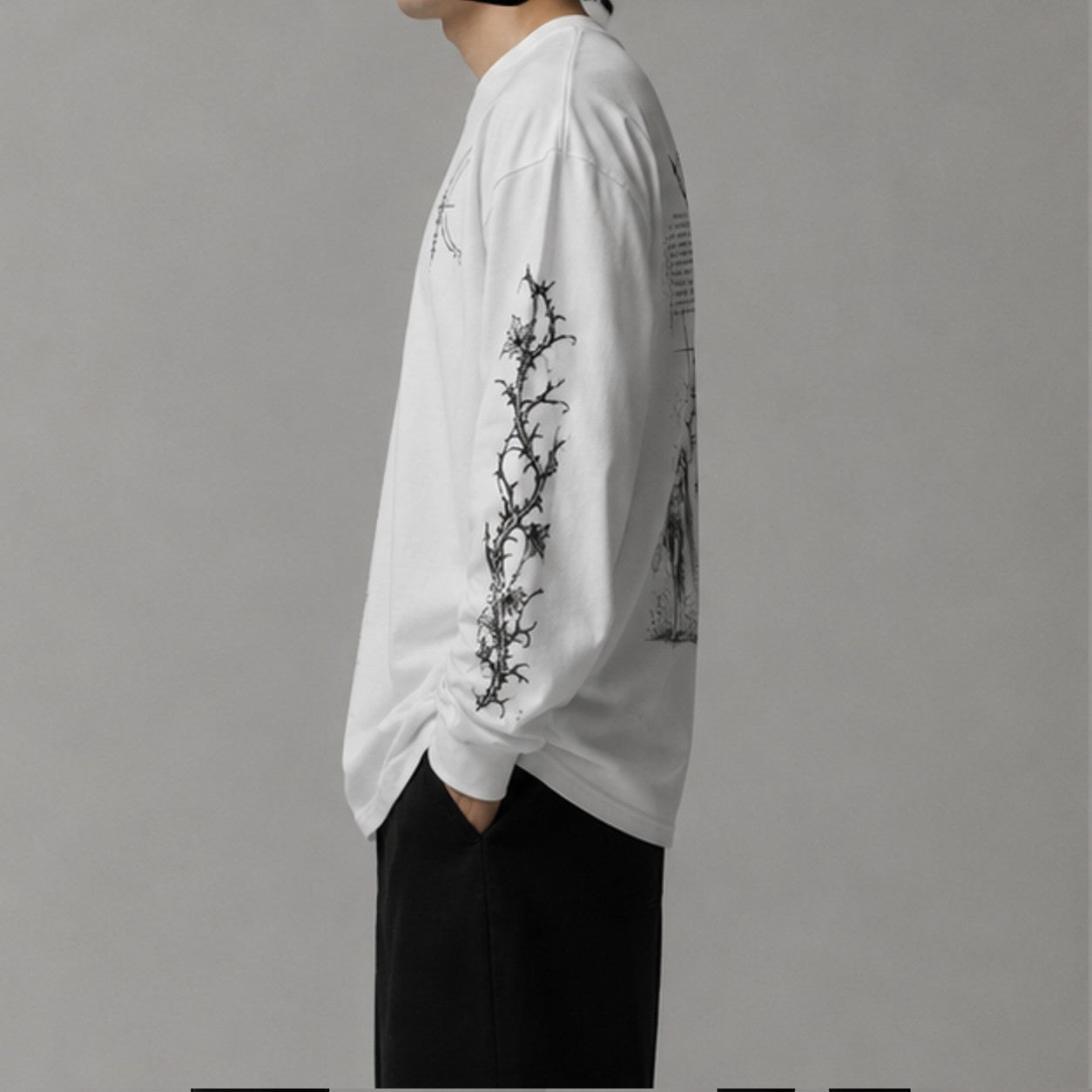 Oversized Unisex Long Sleeve T-Shirt