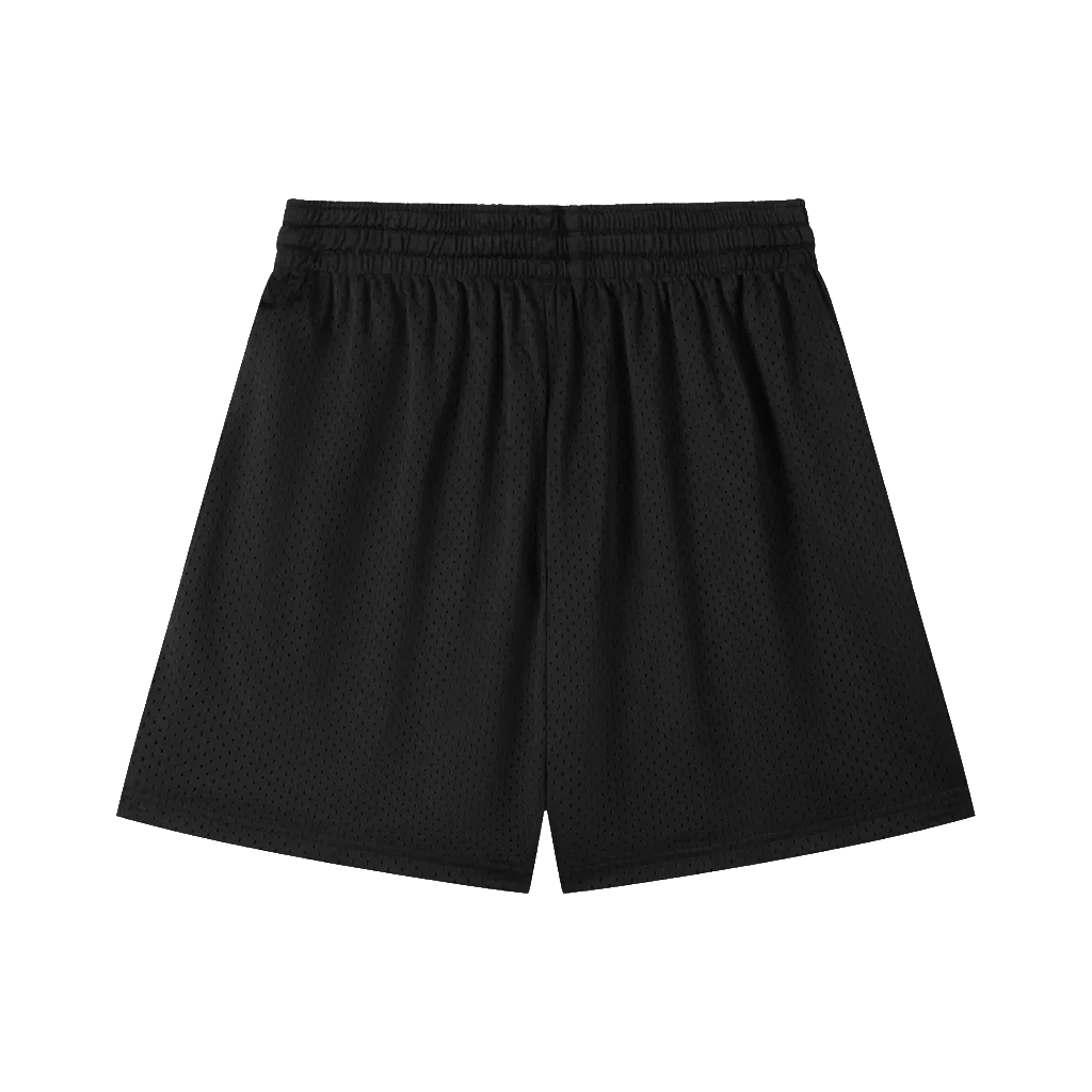 Mesh Drawstring Shorts