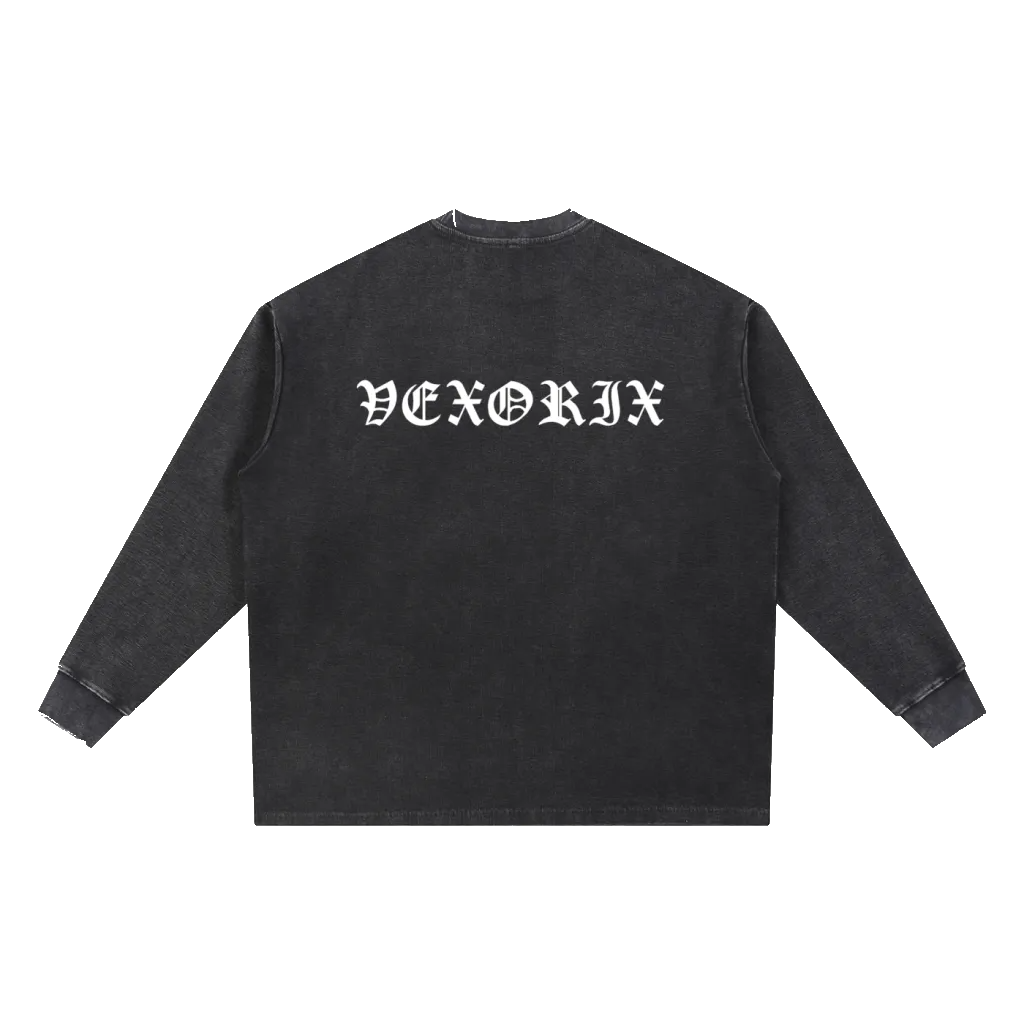 Mineral Wash Waffle Oversized T-Shirt
